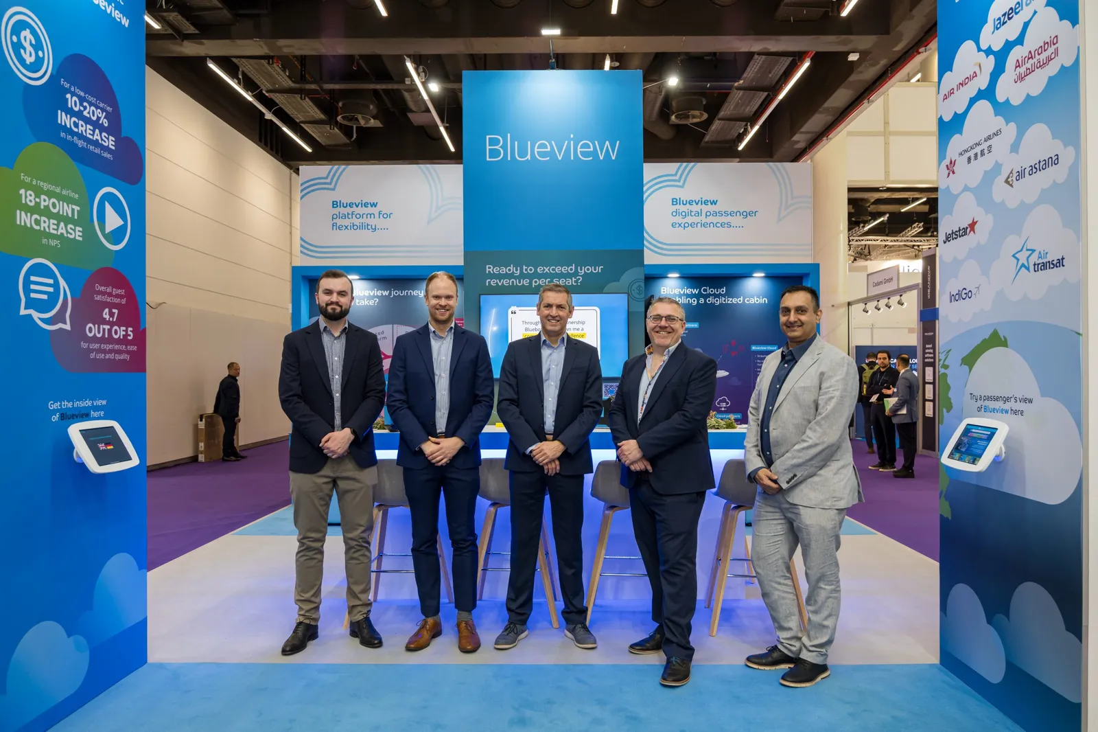 Bluebox Aviation team at AIX 2026